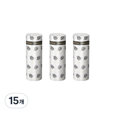 더깔끔 빨아쓰는 부직포 청소 주방 행주 나무 잎 250 x 250 mm, 30매, 15개