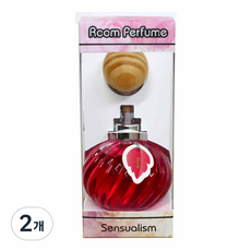 感性主義貴族室內香氛室內芳香劑 玫瑰, 50ml, 2個, 花香