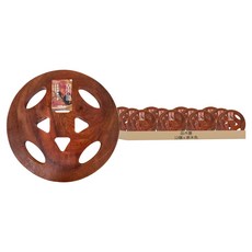 品木屋 原木鍋墊 圓型 直徑19.5cm 廚房用, 原木色, 1組