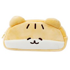 POPO FANCY 倉鼠臉造型筆袋, 棕色, 1個