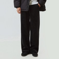 CAMEL Apparel 男女通用冬季保暖燈芯絨寬版長褲