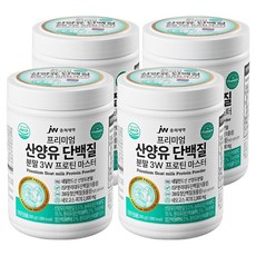 JW중외제약 프리미엄 산양유 단백질 분말 3W 프로틴 마스터, 280g, 4개