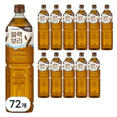 하이트진로 블랙보리 라이트 제로칼로리, 1.5L, 72개