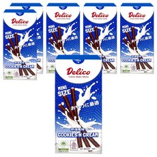 Delico 捲心酥 奶油風味, 50g, 6盒