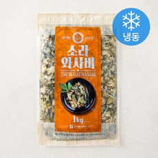고래미 소라와사비 (냉동), 1kg, 1개