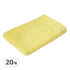 World Clean 萬能竹纖維抹布 黃色, 20個