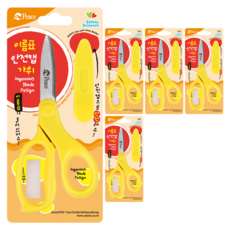 Peace Tools 和平名稱標籤安全帽剪刀, 隨機出貨, 5個