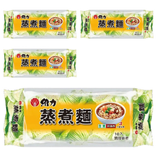 維力 蒸煮麵, 650g, 4袋