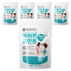 BOBSNU 孩童初乳鈣咀嚼錠, 20顆, 5包