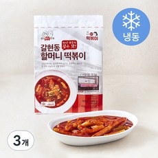원조 40년 전통 갈현동 할머니 떡볶이 (냉동), 580g, 3개