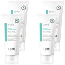 아이소이 센시티브 안티 더스트 클렌징폼, 100ml, 4개