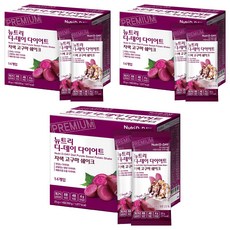뉴트리디데이 다이어트 자색 고구마 쉐이크 14p, 350g, 3개