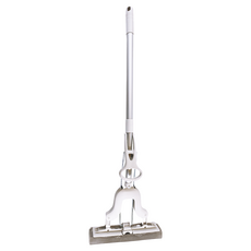 UdiLife 優的生活大師 hold 拖 免沾手膠棉拖把,90~120cm,輕鬆清潔地板, 1支