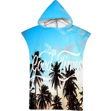 Selene 夏日連帽沙灘巾 75 x 110 cm, A10, 1個