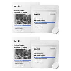 라비킷 식기세척기 클리너, 90g, 2개