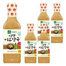 이엔푸드 이엔미소장국, 470ml, 5개