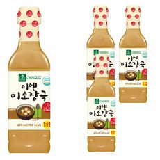 이엔푸드 이엔미소장국, 470ml, 4개