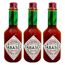 타바스코 핫소스, 350ml, 3개