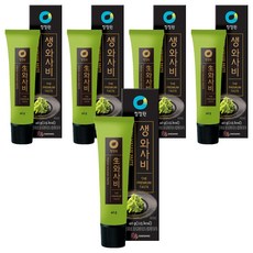 청정원 생와사비, 40g, 5개