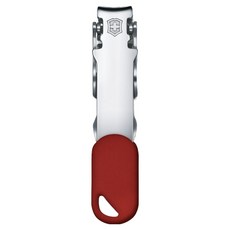 VICTORINOX 瑞士維氏 59mm瑞士製造輕便不鏽鋼翻轉型指甲剪 含吊飾孔, 8.2050.B1, 1個