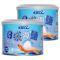統一生機 日曬海鹽小罐, 300g, 2罐