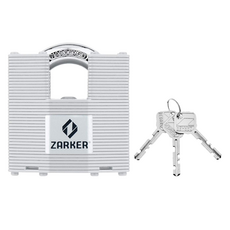 ZARKER 鋼板鎖 N70S + 同款鑰匙 3入, 1套