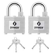 자커 철판 자물쇠 N30A + 일반키 3P, 2세트