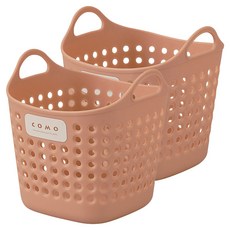 이노마타 사각 소프트 미니 바스켓 4466, 카멜, 2개