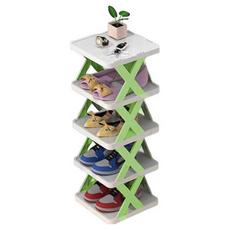 Oliwell 多層鞋架, 綠色 5層, 1個