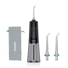 단미 클린픽 무선 충전식 휴대용 구강세정기, DA-CLS06Y(블랙)