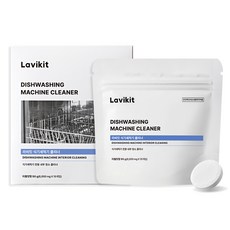 La vikit 洗碗機內部清潔劑 15入, 1個, 90g