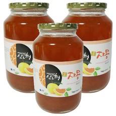 심's청 꿀 자몽차, 1kg, 3개, 1개입