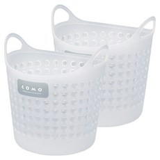 이노마타 원형 소프트 미니 바스켓 4460, 네츄럴, 2개