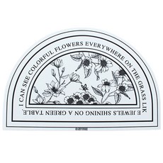 珪藻土地墊, TYPE 1(白色)