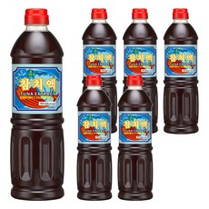이엔푸드 참치액, 900ml, 6개