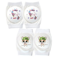 Veissue 護膝組, 獨角獸睡夢款+嘻哈狗狗款, 1組