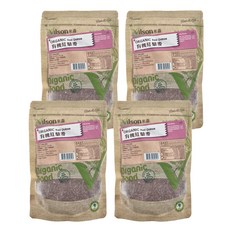 Vilson 米森 有機紅藜麥 200g 無殘農 無化肥 紅藜脫殼 全素, 4包