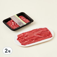 동원홈푸드 유기농 인증 정육 불고기용 (냉장), 200g, 2개