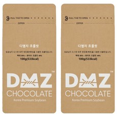 坡州長湍豆白巧克力球 夾鏈袋, 100g, 2包