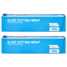 EZ'n 滑刀保鮮膜 Compact, 100m, 2盒