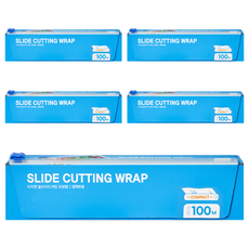 EZ'n 滑刀保鮮膜 Compact, 100m, 5盒