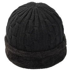 KIPOPPO 溫暖滑雪板滑雪防寒帽, 黑色, 1個