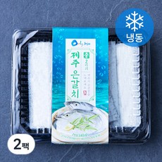 비비수산 제주 손질 은갈치 2마리 (냉동), 340g(중), 2팩
