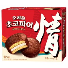 오리온초코파이 정, 468g, 1개