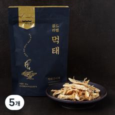 바다원 골드라벨 먹태, 40g, 5개