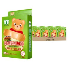 U-ONE 膚色防水OK繃, 24個, 25個裝