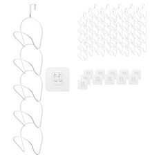 Jmeal 帽子壁掛掛勾組, 白色, 12套