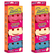 Scrubdaddy 媽咪菜瓜布 隨機出貨, 3入, 2個