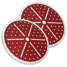 KOXINA向日葵Sun Head淋浴噴頭, 紅色, 2個