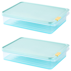 락앤락 프리저핏 냉동실 정리용기, 2개, 2.2L